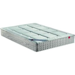 Matelas Epeda ressorts ensachés ferme et confortable yucca 160x200 - Blanc