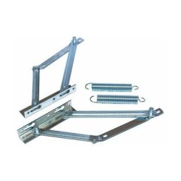 Kit de ferrures d'articulation 68° pour ouverture lit simple avec espace de rangement avec ressorts