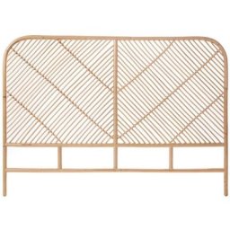 Tête de lit en rotin 148cm - Kayan - Couleur - Naturel Drawer