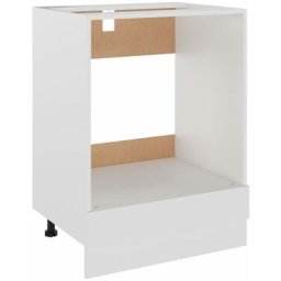 Armoire à four Blanc 60x46x81,5 cm Aggloméré Vidaxl Blanc