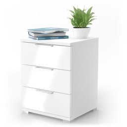 Table de chevet ""Florenz"" Blanc brillant Vicco