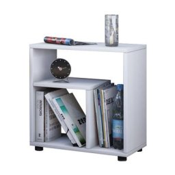 Ebuy24 - Zeito Table basse, buffet avec espaces de rangement, blanc. - Blanc