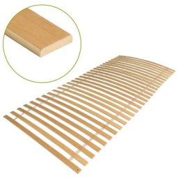 Sommier 90x200cm max.150kg Grille à enroulement stable 28 lattes Grilles à enroulement Cadre à