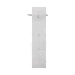 Amira Armoire murale, 1 tablette de rangement, 1 tringle et 2 crochets, blanc. - Blanc