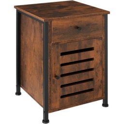 Table de chevet Waterford 40x42x60,5cm - Table de chevet, table d'appoint, table de chambre à