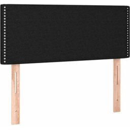 Tête de lit Noir 80x5x78/88 cm Tissu vidaXL - Black