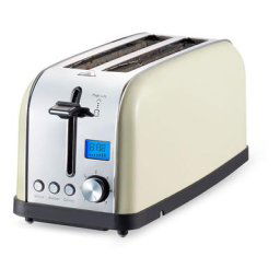Prixton - Grille-pain Bianca Pro - 1250W - 2 Fentes - 7 Niveaux De Chaleur