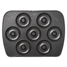 Paire de plaques pour 7 mini-donuts pour gaufrier premium Lagrange 010822 - noir