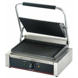 Grill Panini Grande Surface de Chauffe Rainurée