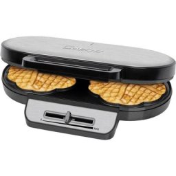 Gaufrier 2 plaques Caltronic wa 3745 Noir - Acier inoxydable/Noir