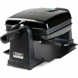 Gaufrier rotatif Domo DO9224W - Rotatif a 180° - Revetement anti-adhésif - Poignée cool-touch - 2