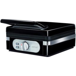 MPM - MGO-24 Gaufrier professionnel pour 2 gaufres belges épaisses, plaques antiadhésives 1400W