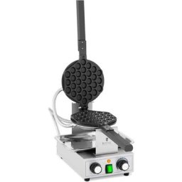 Gaufrier Électrique Professionnel Bubble Waffle Machine à Gaufres 1 400w Inox Al - Blanc