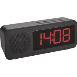 60.2546.01 radiopiloté(e) Réveil noir Heures de réveil 1 - Tfa Dostmann