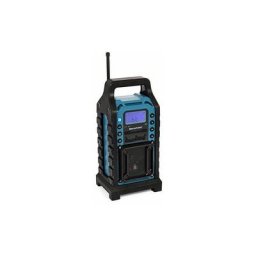 Bleu Point BSR 10 Radio de chantier avec uhf-pll Radio FM, Bluetooth, USB, SD, AUX-IN, boîtier