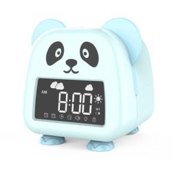 Réveil pour enfants, entraîneur de sommeil pour enfants avec veilleuse intégrée 1200 mAh batterie