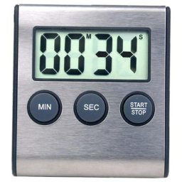 Mini minuterie numérique, format 24 heures, compte à rebours et chronomètre, pour la cuisine, le