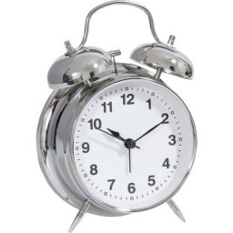 Techno Line Model DGW à quartz Réveil argent Heures de réveil 1 1 minuterie
