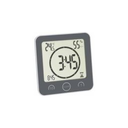 Tfa Dostmann - Bad- /Küchenuhr mit Timer Minuteur gris numérique