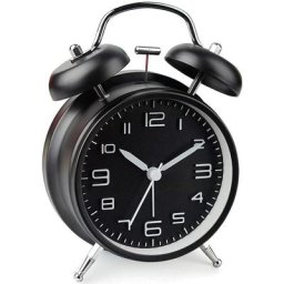Réveil analogique Réveil à double sonnerie pour gros dormeurs