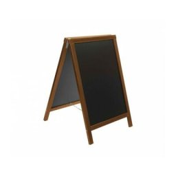Interface Plv - Chevalet stop trottoir avec cadre bois couleur chêne dimensions 85 x 55 cm - Chêne