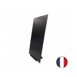 Interface Plv - Panneau trottoir sur socle en bois noir et ardoise dimensions 97 x 52 cm - Noir
