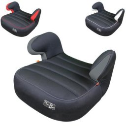 Siège auto rehausseur bébé groupe 2 et 3 de 15Kg à 36Kg - Noir et Gris Monsieur Bébé