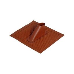 Fausse Tuile Malléable Aluminium Rouge mat toit tnt satellite - Hdsat