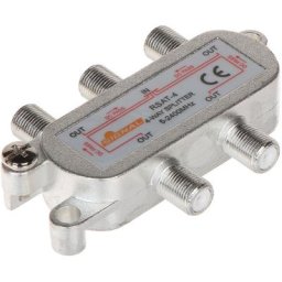Amplificateur de signal tv diviseur d'antenne 4 sorties numériques terrestres