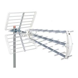Antenne triple numérique terrestre Melchioni bande uhf 38 5G 559573500