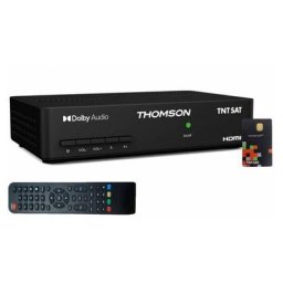 Thomson Récepteur tv Satellite Full hd + Carte d'accès tntsat V6 Astra 19.2E