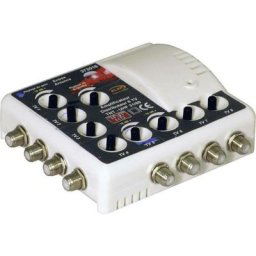 Amplificateur Distributeur d'Intérieur 8 sorties tv tnt uhf Elap 372018 - Gain 19dB, Filtre 4G lte