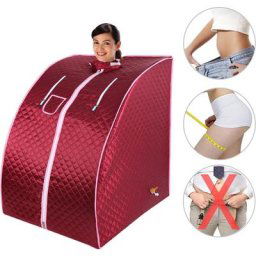 Dyhf - Sauna Portable Personal Spa Detoxify Perdre du poids 98 x 70 x 80 cm - Rouge