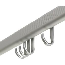 Sealskin - Ensemble de rail de rideau de douche Easy-Roll Aluminium mat matte aluminium