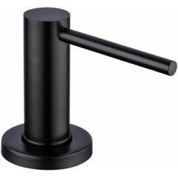 Ayyqh - Cisea 500 ml Distrubuteur de savon Noir Pompe à Savon pour Evier de cuisine