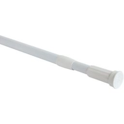 Barre de rideau de douche 22mm 70x120 clipper blanc - blanc