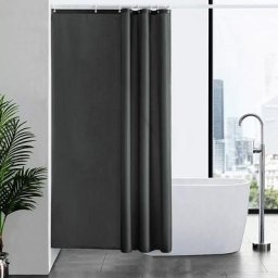 1 pice Rideau de Douche Anti Moisissure Tissu en Polyester Impermable Rideaux de Douche Textile