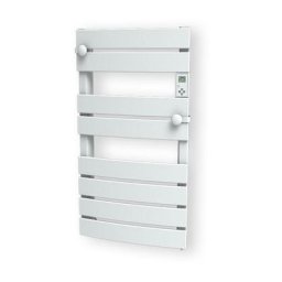Seche-serviette lame plate lcd blanc - 600W - Blanc - Carrera