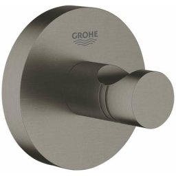 Essentials crochet mural, Hard Graphite Brossé (40364AL1) - Grohe