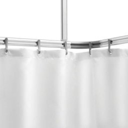 Sealskin - Ensemble de tringle à rideau de douche Easy Roll Aluminium Argent