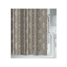 Spirella - Rideau de douche Polyester roman 240x180cm Marron - Marron