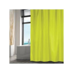 Rideau de douche Polyester 180x200cm Vert Pistache - Vert - MSV