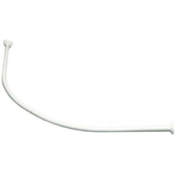 Sealskin - Tringle de rideau de douche courbée Blanc Blanc