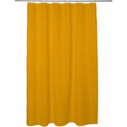 Homemaison - Rideau de douche nid d'abeille Moutarde 180 x 200 cm - Moutarde