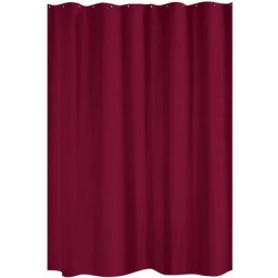 Gelco Design - Rideau de douche trendy tissu 180x200 cardinal - cardinal