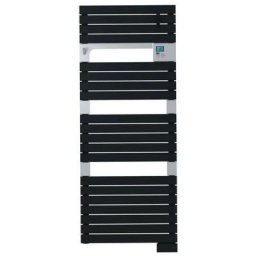 Radiateur sèche-serviettes asama classic anthracite 750W - connecté - Sauter