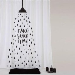 Rideau de douche chill 180 x 200 cm - Decor