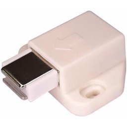 2x Loqueteau magnétique à pression simple pour portes en verre force 1,8kg à visser Aimant Vitre