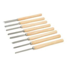 Ciseaux pour tour à bois, 8 pcs, 8 Pcs