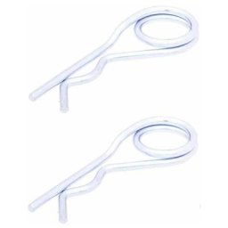 Cyclingcolors - 2x goupille beta double spire 6mm acier zingué remorque tracteur portail porte